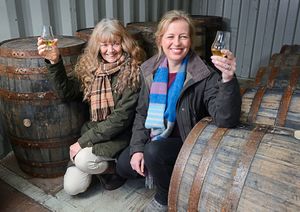 Alex Toller and Alison Parr