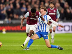 Supporting image for story: Mohammed Kudus earns draw for West Ham against Brighton