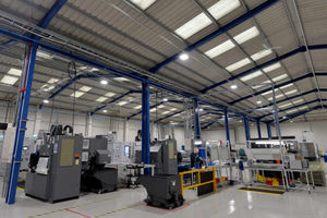Inside the new centre at the Maple Leaf industrial Estate