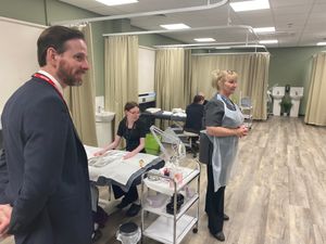 Supporting image for story: Political opinion: Alex Ballinger MP celebrates Dudley Group NHS Foundation Trust delivering over 37,000 extra appointments in one year