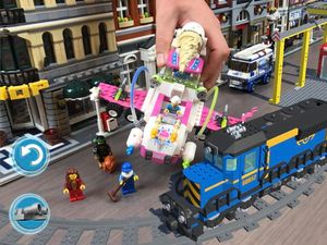 Supporting image for story: Lego enters augmented reality with a new app that interacts with playsets