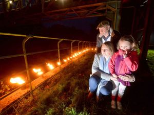 Supporting image for story: Crowds gather in memory of victims of little known Shropshire ferry disaster - with pictures and video