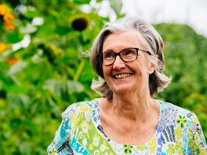 Supporting image for story: Bake-off contestant Diana Beard at hospital event