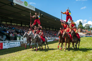 Ukrainian Cossacks headline at Royal Welsh Show with breath-taking display