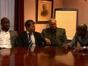 Supporting image for story: Big Ron, Darren Moore and Ian Taylor on our big four