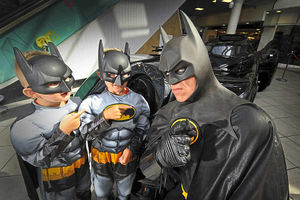 Supporting image for story: WATCH: Batman draws in crowds at Walsall