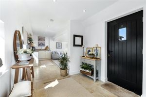 The entrance to the one-bedroom annexe. Picture: Mark Wiggin Estate Agents/Rightmove