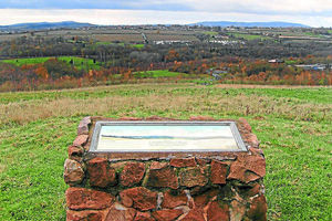The toposcope in Severn Valley Country Park, Alveley, near Bridgnorth