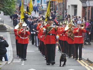 Supporting image for story: Staffordshire Regiment veterans celebrate freedom of town