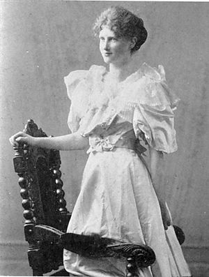 Eglantyne in her student days.