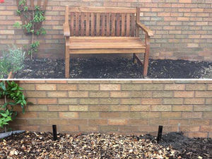 Supporting image for story: 'Moronic' thieves steal bench from church gardens
