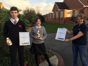 Supporting image for story: Siblings think out of the box to raise funds in memory of their mother