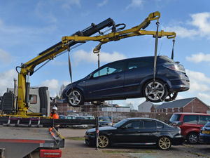 Supporting image for story: Behind the scenes at the bleak Black Country pound where untaxed cars are crushed