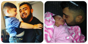 Zakir Nawaz and his children