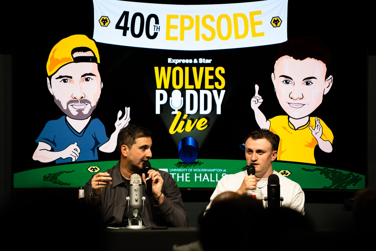 Money raised for Wolves Foundation at LIVE E&S Wolves podcast event