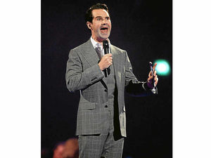 Supporting image for story: Jimmy Carr delights his double audience in Telford shows