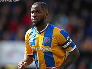 Supporting image for story: Abu Ogogo likely to miss rest of the season for Shrewsbury Town through injury