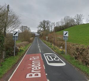 The stretch of road after the national speed limit sign on the outskirts of Builth Wells will be the subject of a consultation to bring in a 40 mph limit there. From Google Streetview