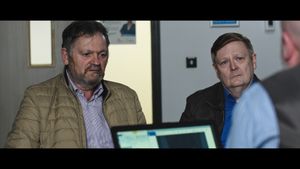 Modern Day Joe (Charles O'Neill) and Tom (Ernest Vernon)