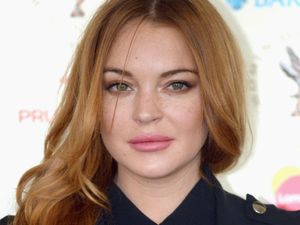 Supporting image for story: Lindsay Lohan shares first picture after giving birth to baby boy Luai