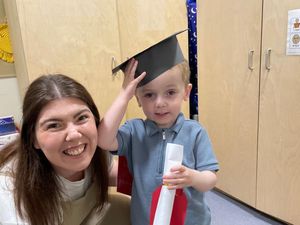 Supporting image for story: Doctor’s comment about head size led to one in a million diagnosis for baby boy