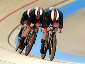 Supporting image for story: Great Britain take silver as Netherlands win team sprint in world record time