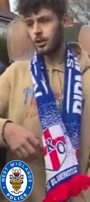 Do you know this person? Police wish to talk to them following a disorder between Birmingham City and Shrewsbury Town