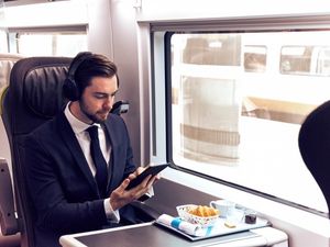 Supporting image for story: Sony and Eurostar have launched a 'Sound Menu' to help relax passengers