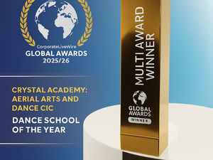 Supporting image for story: Hednesford dance school wins wins gold award at global ceremony