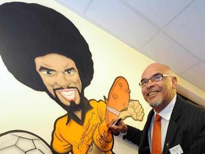 Supporting image for story: George Berry brought his own style to Wolves
