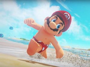 Supporting image for story: Mario’s nipples are breaking the internet