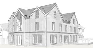 Plans for a six-bedroom house have been approved