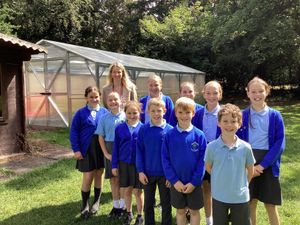 Supporting image for story: Bradford Estates funds greenhouse to extend outdoor learning at Sheriffhales Primary School
