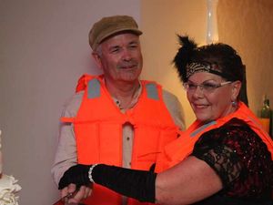 Supporting image for story: Perton Couple Take the Plunge with Titanic Themed Wedding