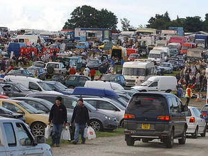 Supporting image for story: Car boot spells traffic misery for villagers