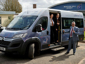 Supporting image for story: Dudley school using minibuses to get students into school during ongoing bus strikes