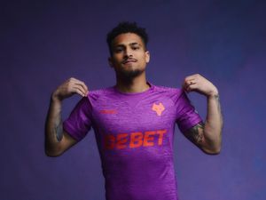 Supporting image for story: Wolves unveil new purple third kit 