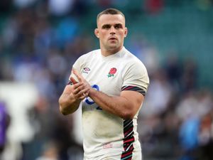 Ben Earl in action for England