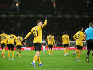 Supporting image for story: 'We need to': Rodrigo Gomes delivers key Wolves message and insists Aston Villa win was 'gift' to fans