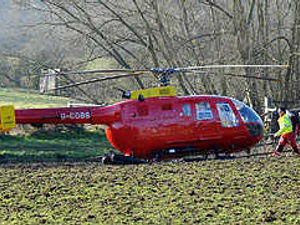 Supporting image for story: New name for air ambulance