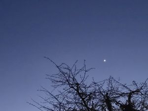 A view of the sky in Henley-on-Thames as Mars, Jupiter, Uranus, Venus, Neptune, Mercury and Saturn all lined up to brighten up the night sky