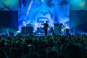 Supergrass perform at Ludlow Castle. Picture: Andy Hughes
