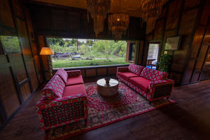 The living room. Photo: Matthew Lissimore