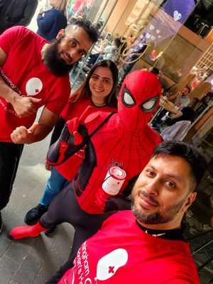 100s of daredevils take part 