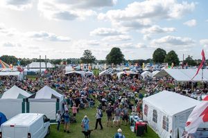 Crowds at the folk festival. Photo: Steven Oliver Photography
