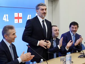 Supporting image for story: Ex-footballer becomes new President of Georgia