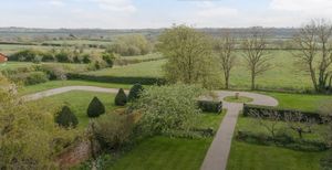 The Wiltshire house’s formal gardens are beautifully landscaped