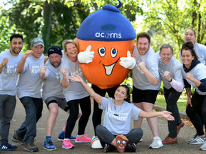 Supporting image for story: Runners raise £2k for Acorns