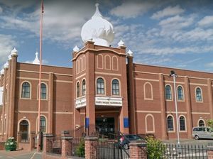 Guru Nanak Gurdwara in Wednesfield.