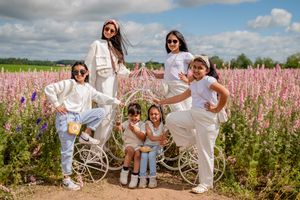 A family enjoying the event last year. Picture: Shropshire Festivals
